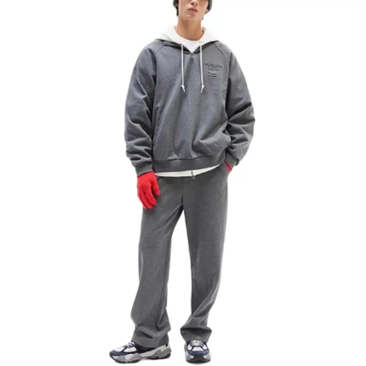 H&M New Year Sweatshirts Men Dark Gray-1