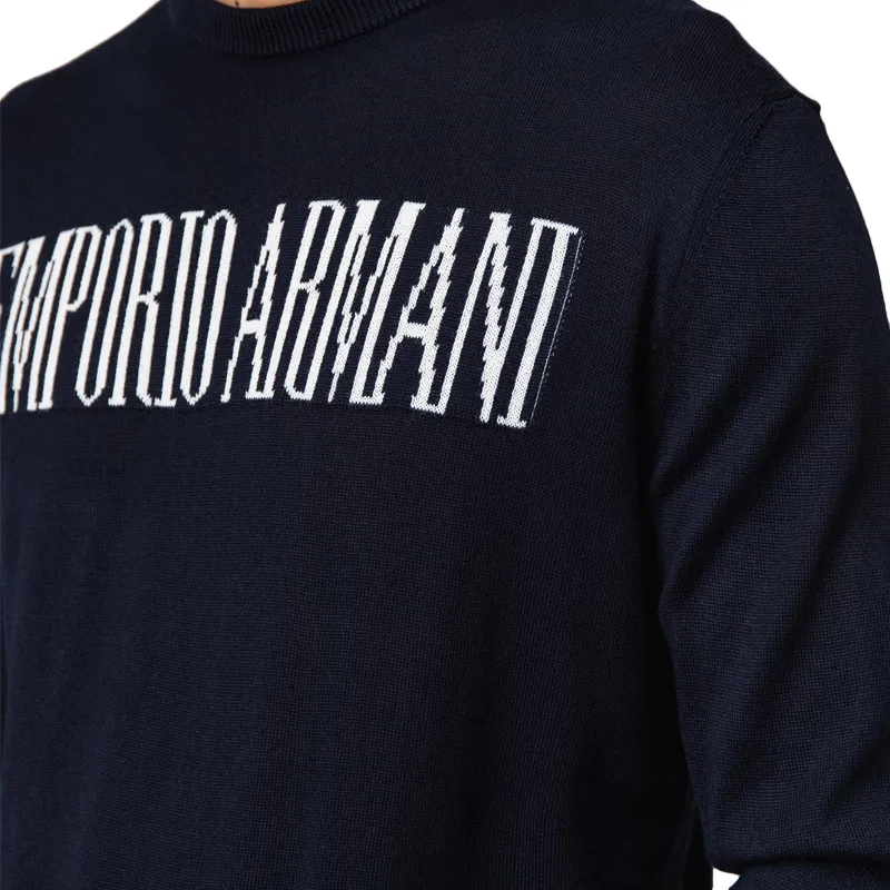 EMPORIO ARMANI Sweaters Men Dark Blue-3