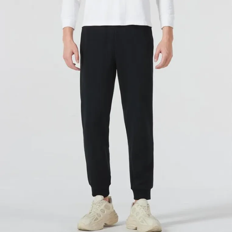 Skechers Colorful Sports Pants Men Carbon Black-4