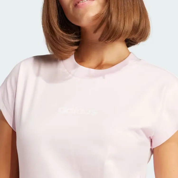 Adidas Free Shipping With AdiClub Essentials Linear Cotton Tee-4