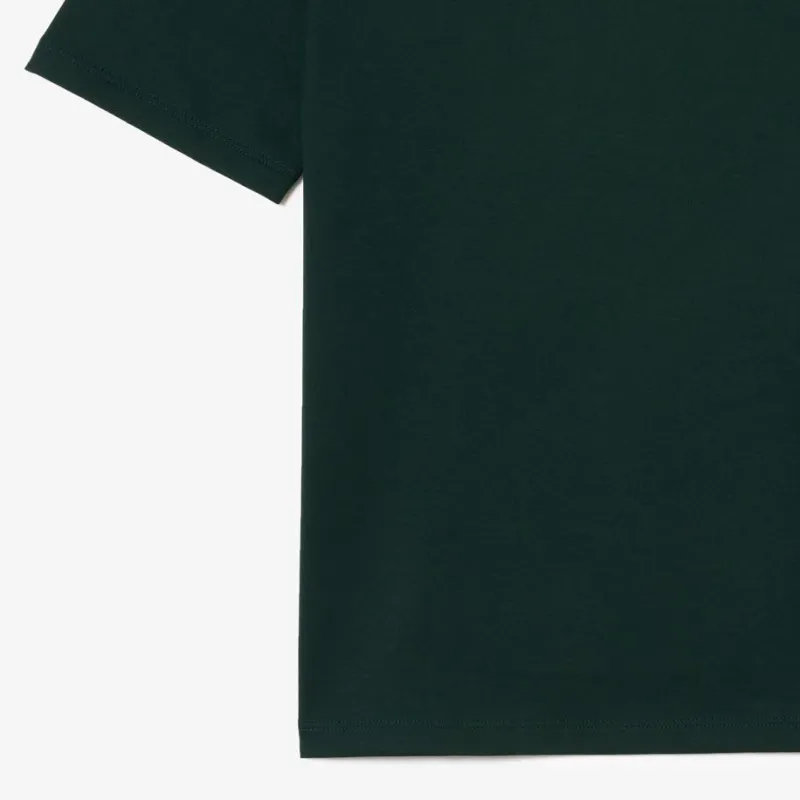 LACOSTE T-Shirts Women's Dark Green-3
