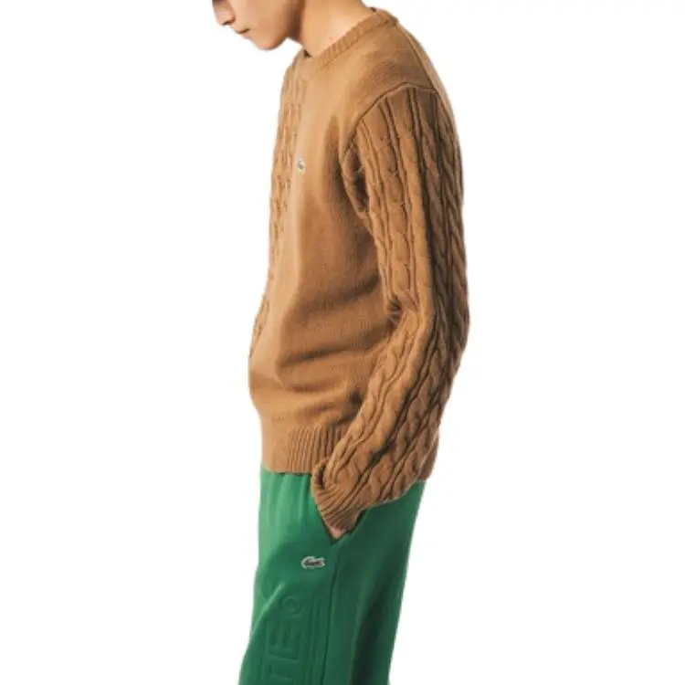 LACOSTE Sweaters Men Brown-4