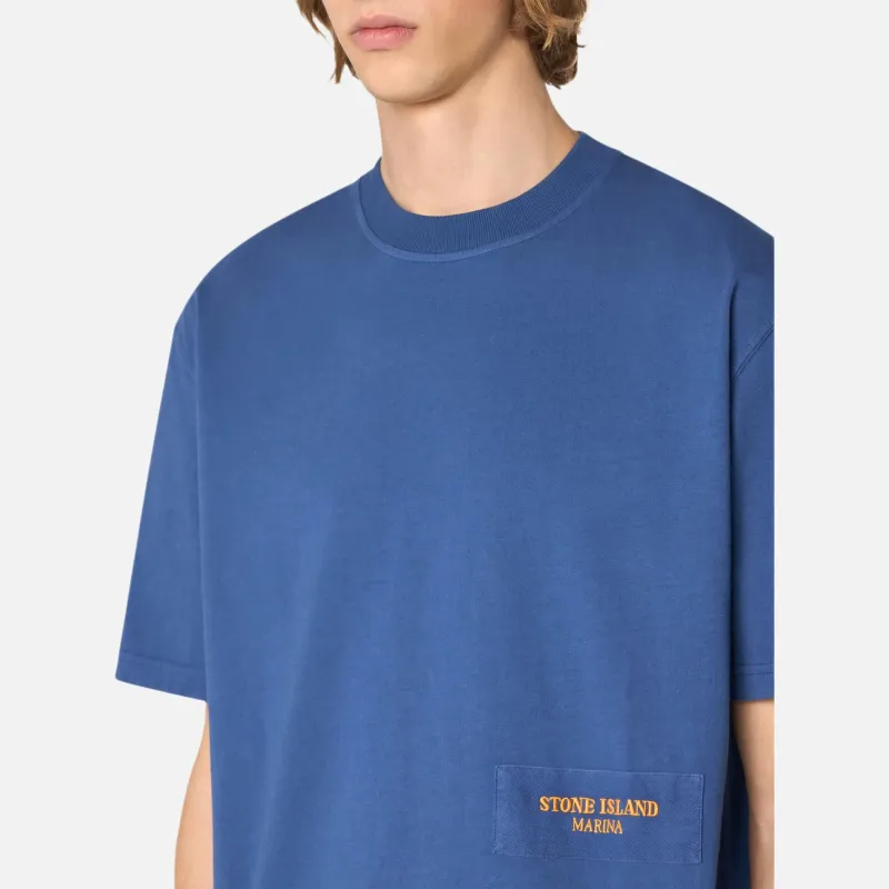 STONE ISLAND Cotton Jersey T shirt-4
