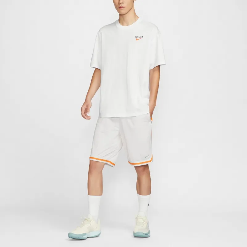 Nike Resistant To High Basketball Series T Shirt Men's White-3