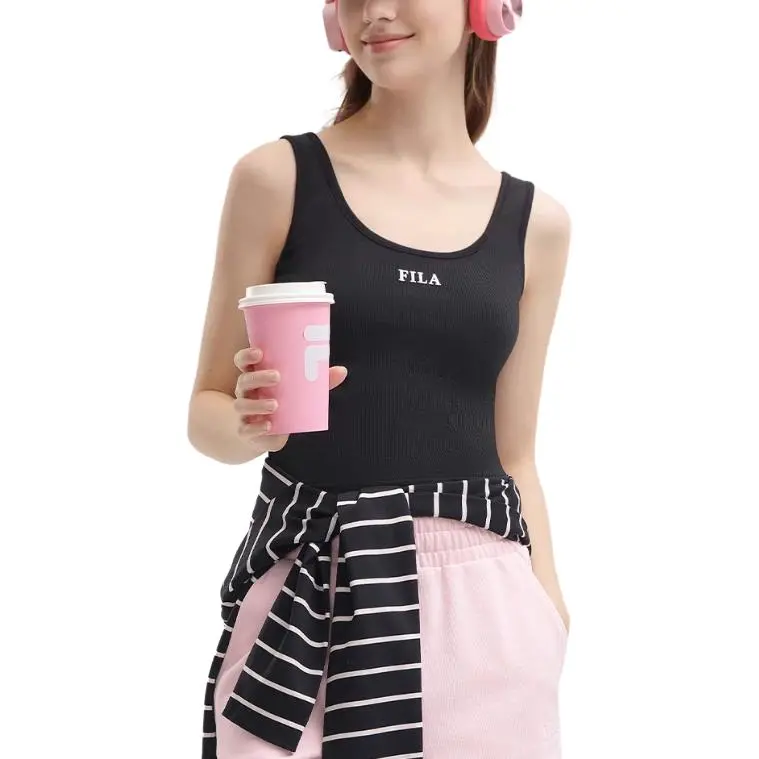 FILA Tank Tops Women's Jet Black-2