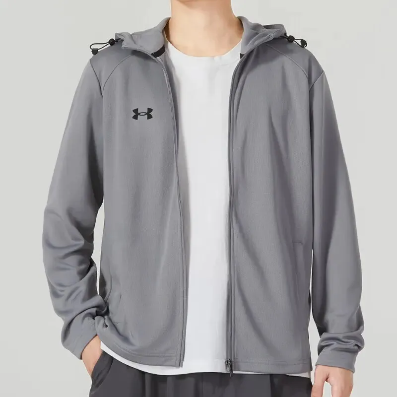 Under Armour Jackets Coats Men's Gray Shopping Bag Included-4