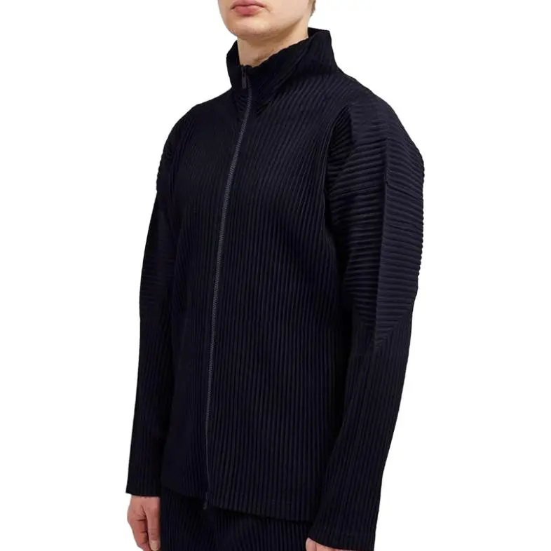 Homme Plissé Issey Miyake Pleated Zipped Jacket-3