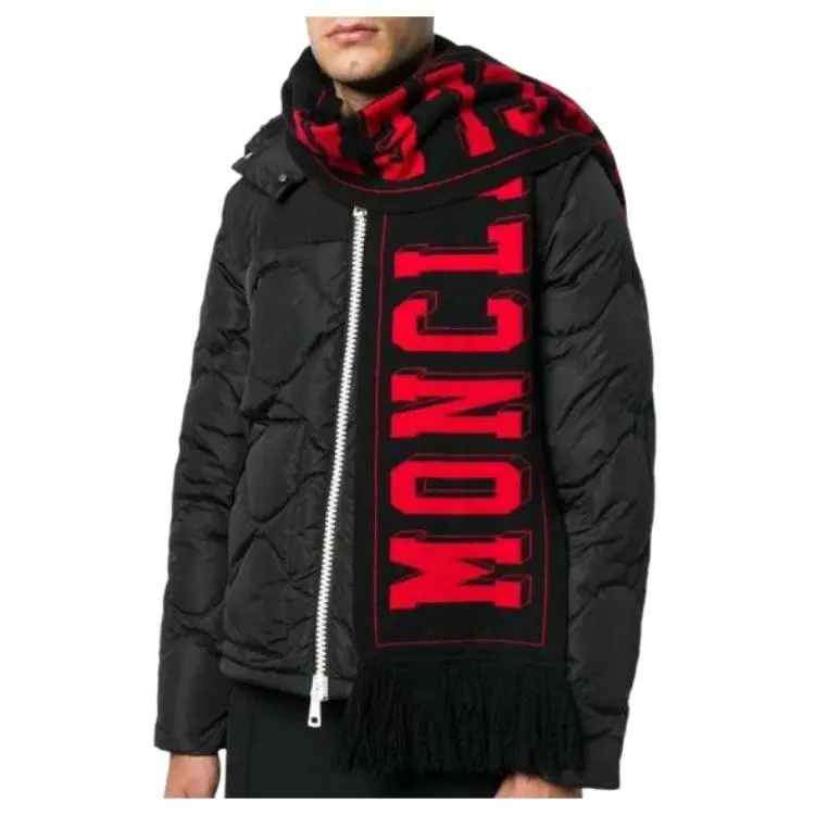 Moncler Knit Scarves Women's Red-1