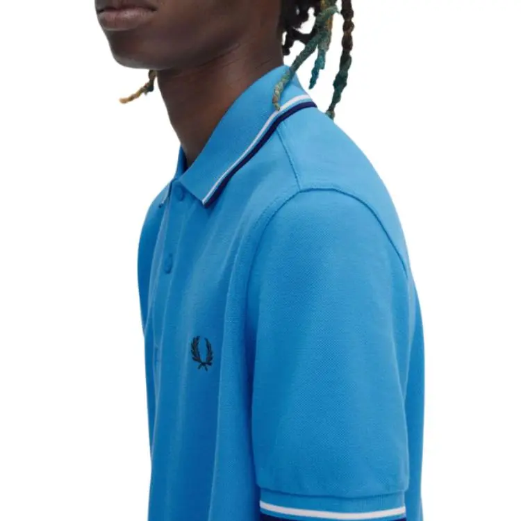 FRED PERRY Logo embroidered Polo Shirt-4