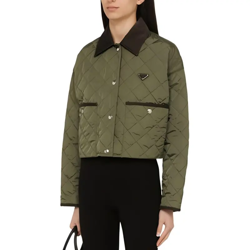 PRADA FW23 Jackets & Coats Women's Green-2