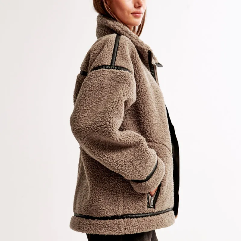 Abercrombie＆Fitch Jacket Women's Brown-2