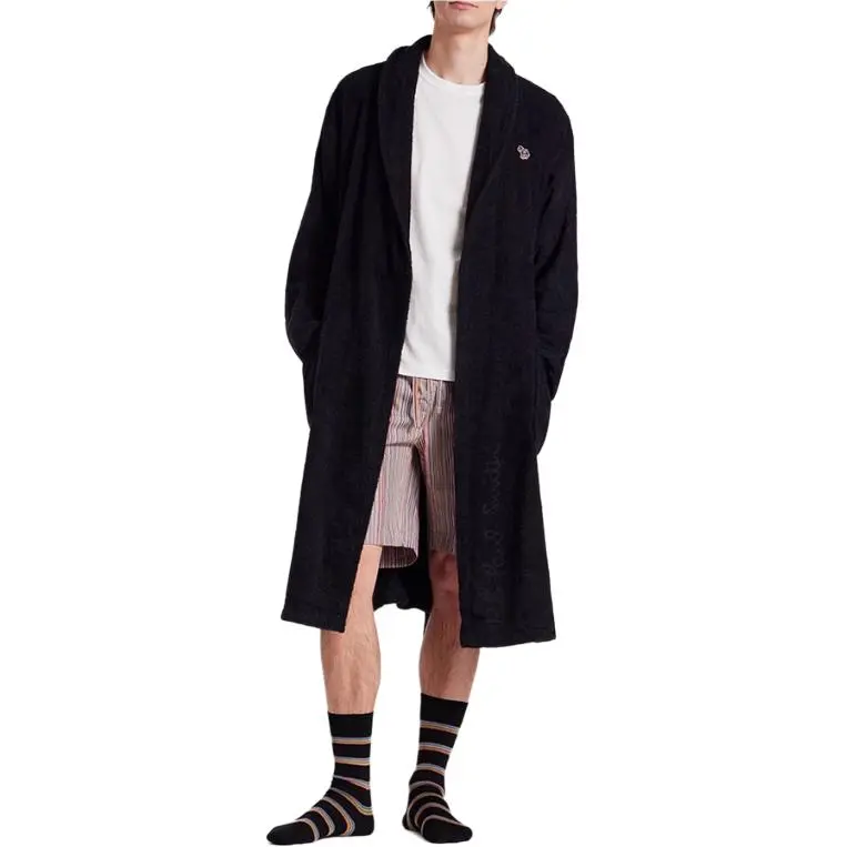 Paul Smith FW24 Sleep Robe Men's Black-1