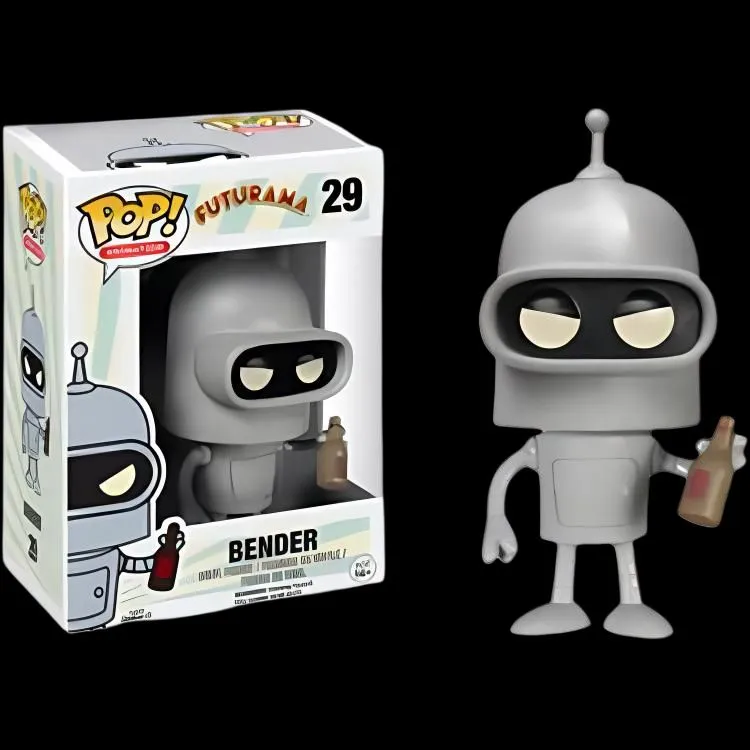 Funko POP! Collection ANIMATION Futurama Bender Chibi Figures-1