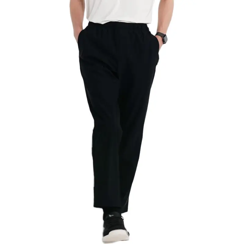 Biyin Leufen Casual Pants Men's Black-2