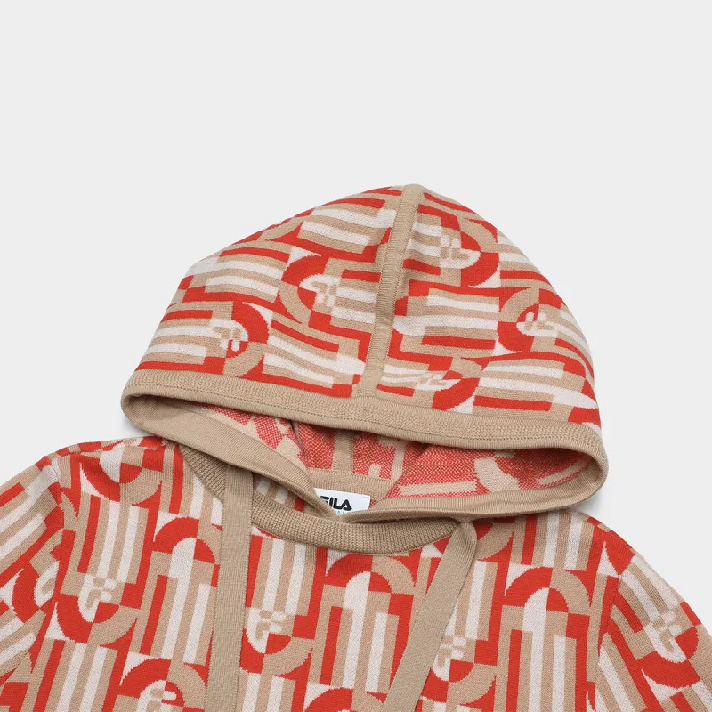 FILA Sweater Women's Crimson Lotus Red-2