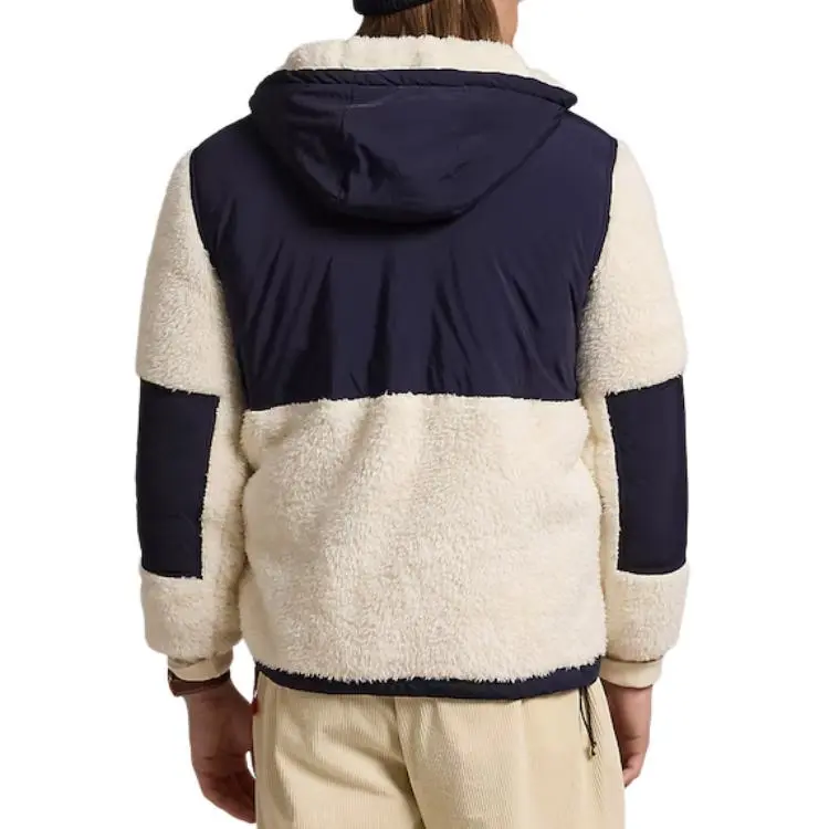 Polo Ralph Lauren Polo Pony Embroidered Fleece Hooded Jacket-4