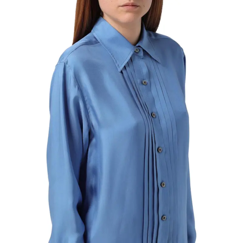 TOM FORD Pleated Long Sleeved Shirt-6