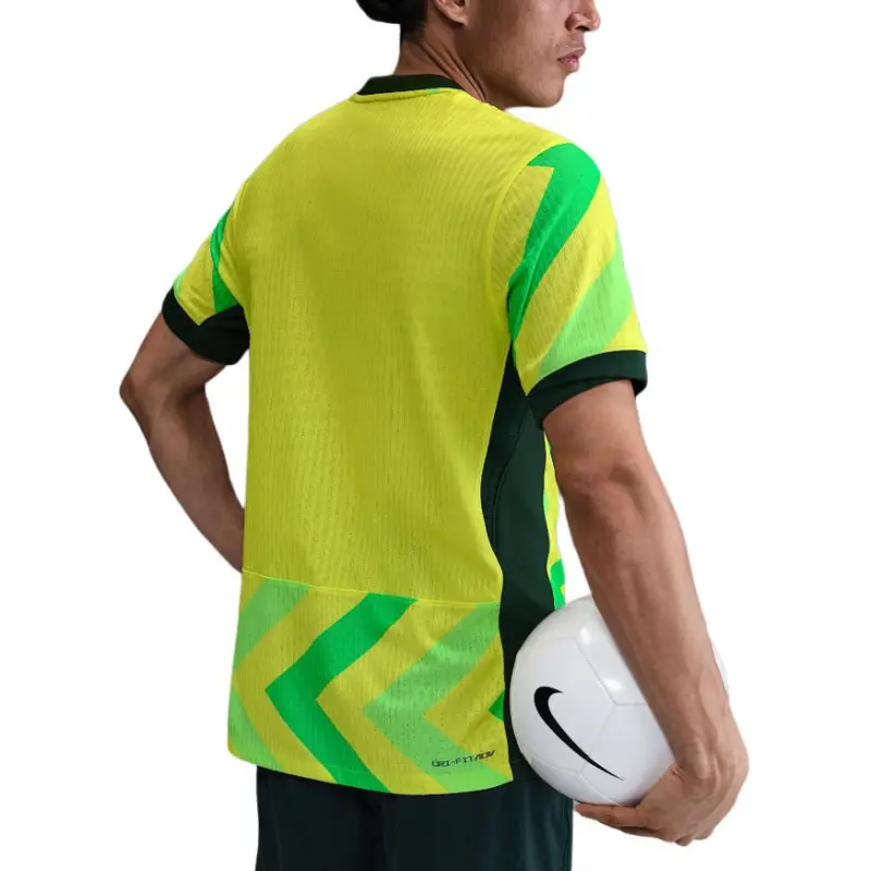 Nike Dri FIT ADV Soccer Jerseys Men's Light Voltage Yellow/Professional Green-2
