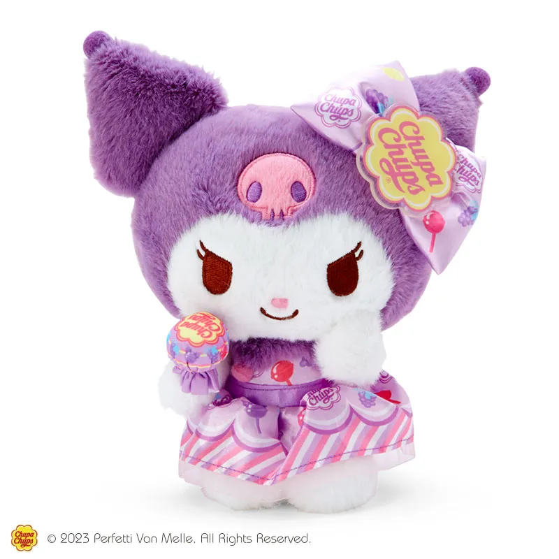 Sanrio Kuromi Treasure Pearl Collaboration Kuromi Dolls Plush Doll 23cm Height-3