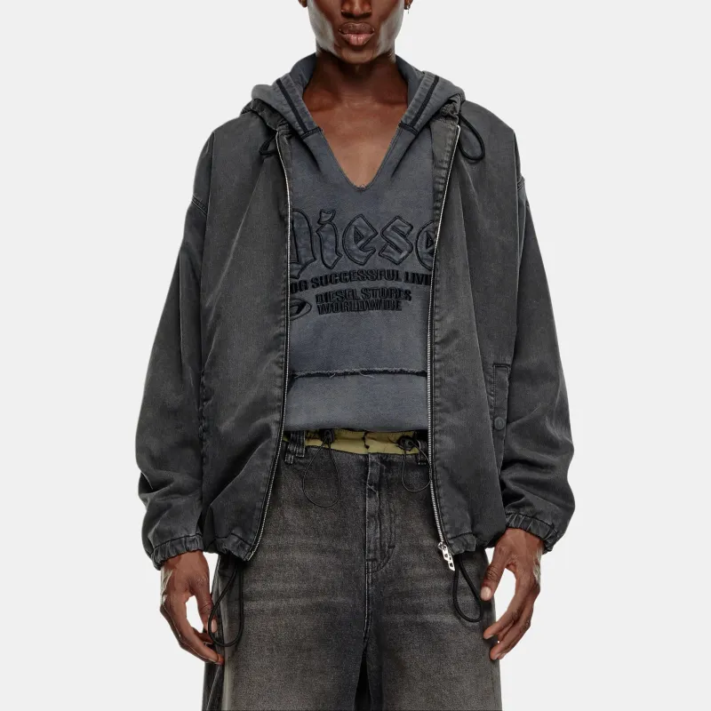 DIESEL FW24 Jackets Coats Men's Black-1