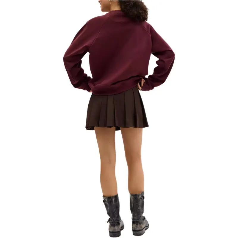 COACH SS25 Sweatshirt Unisex Merlot-2