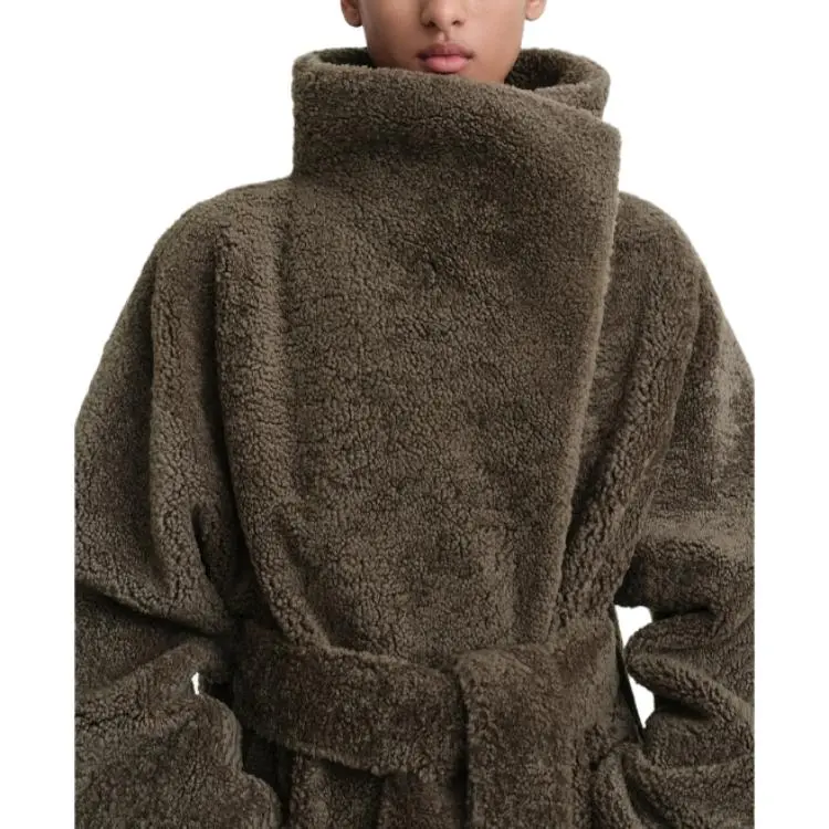 TOTEME SS24 Coats Women's Cement Green-1