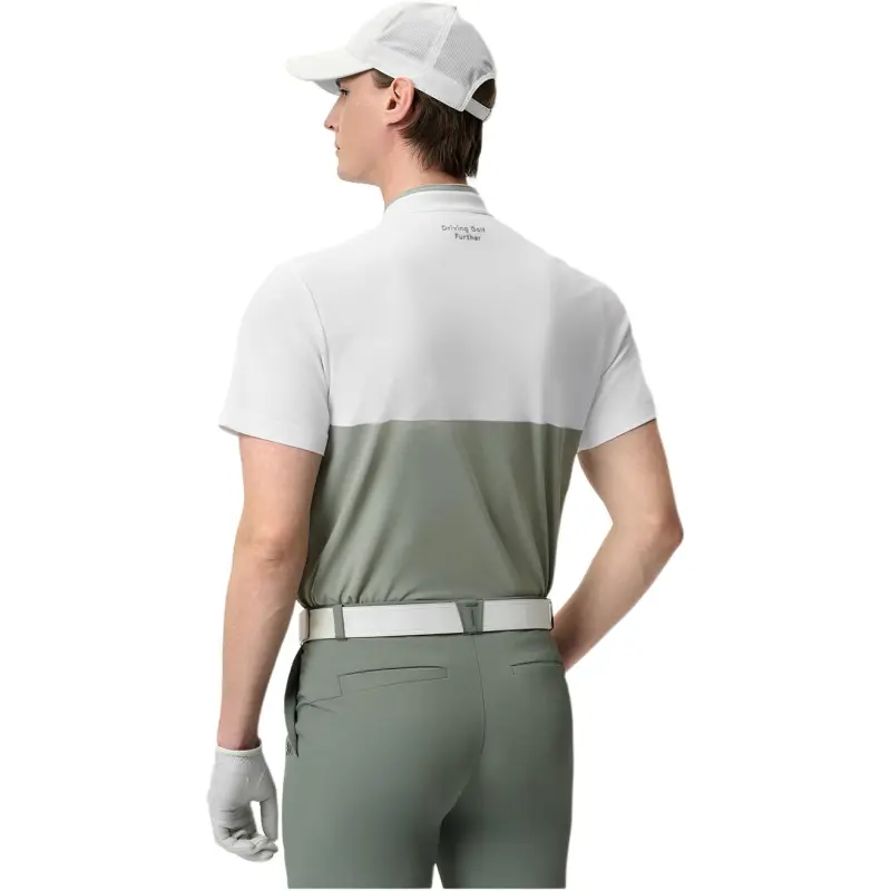 FILA Golf Series SS25 T Shirt Men's Jade White WT-2