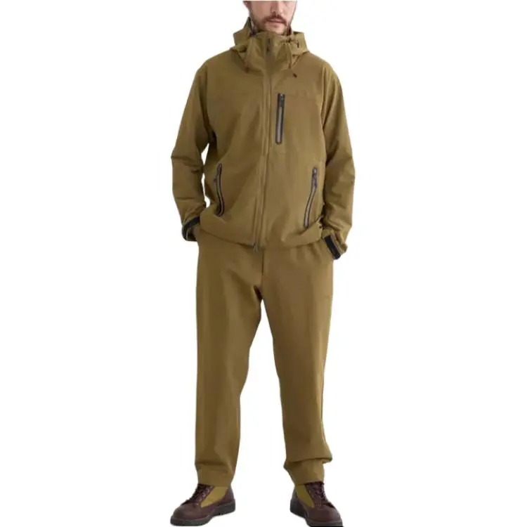 NANGA SOFT SHELL STRETCH Jackets & Coats Men's Coyote Brown-1