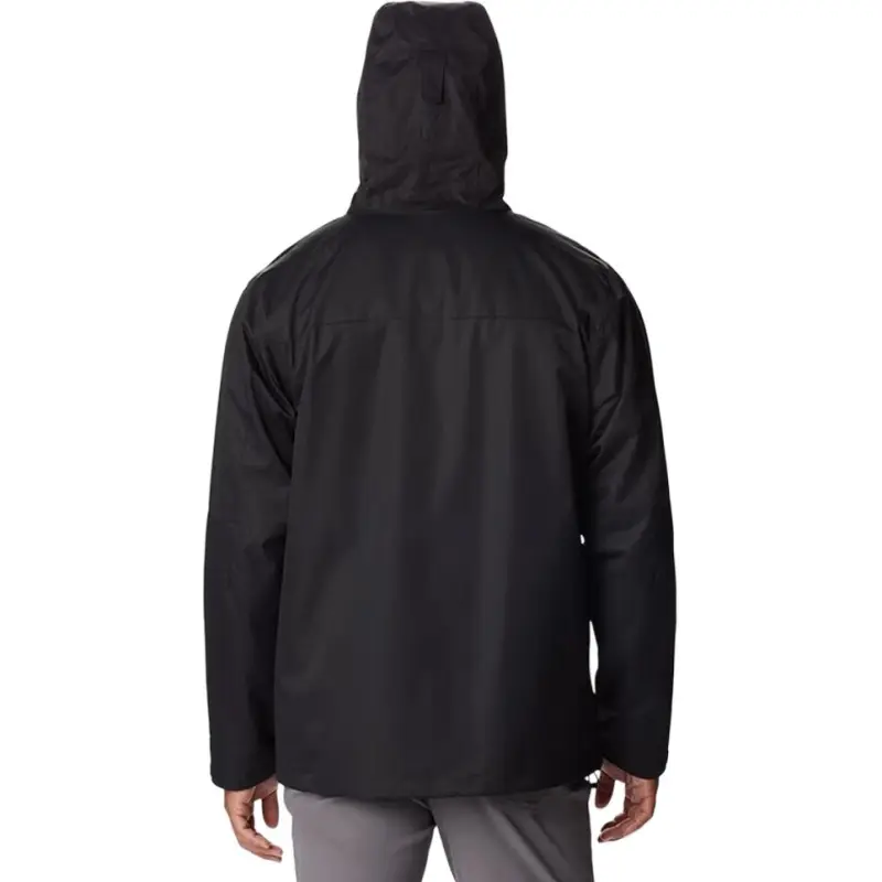 Columbia Hiking Windproof, Breathable, Thermal Windbreaker Jacket Men's Black-2