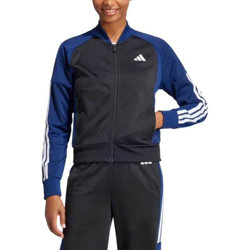 Adidas Free Shipping With AdiClub Tricot 3 Stripes Fashion Track Top-1
