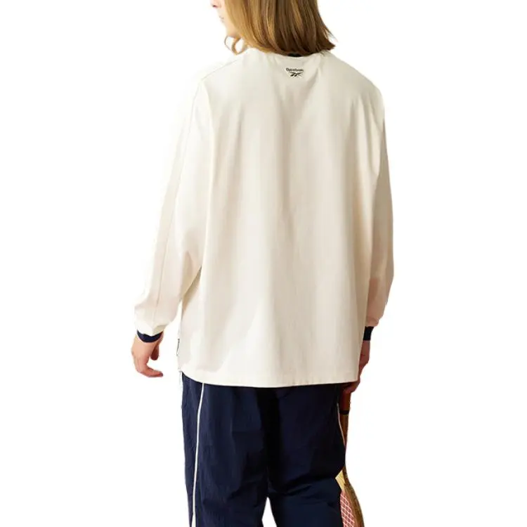 Reebok T Shirts Unisex Ecru-4