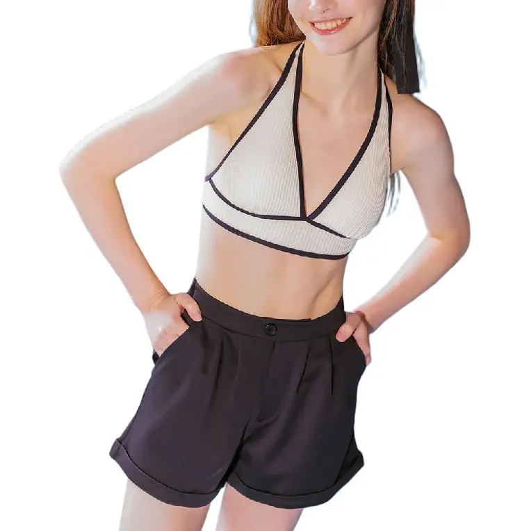 CORALIQUE Casual Shorts Women's Black-3