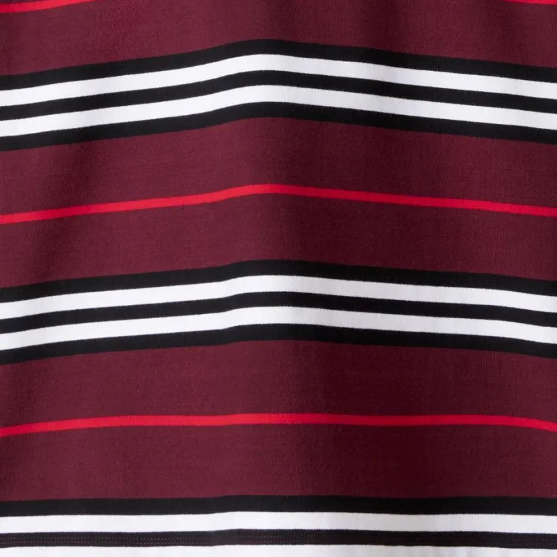 Burberry Icon Stripe Cotton Oversized T shirt-2