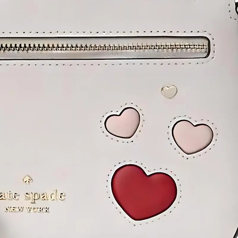 Kate Spade Leather Mahjong Bag Shoulder Bag Wrist Bag Regular Women's White-3