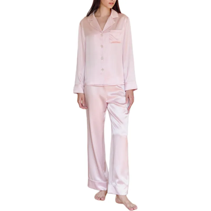SILKY MIRACLE Pajama Set Women's Light Pink-3
