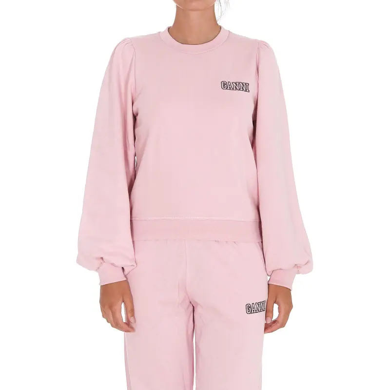 GANNI Sweatshirts Women's Pink-4
