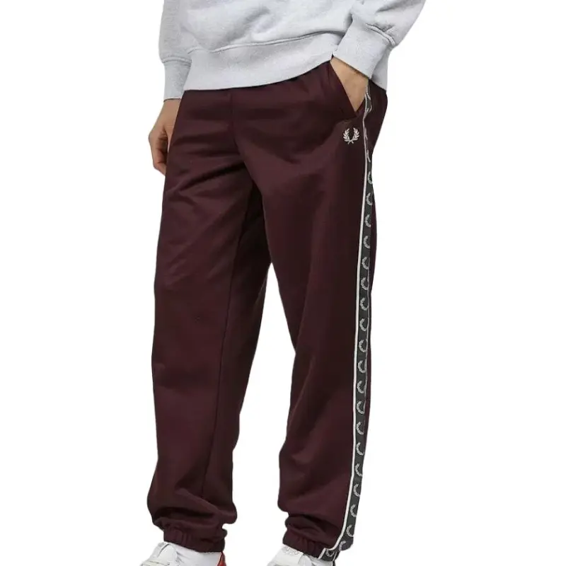 FRED PERRY Athletic Trousers Men's Red-3