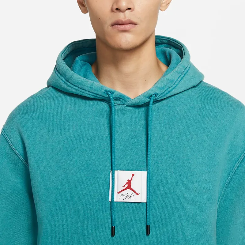 Jordan Flight Sweatshirts Men Geode Water Duck Cyan-1