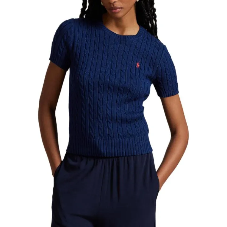 Polo Ralph Lauren Cable knit Short sleeve Top-1