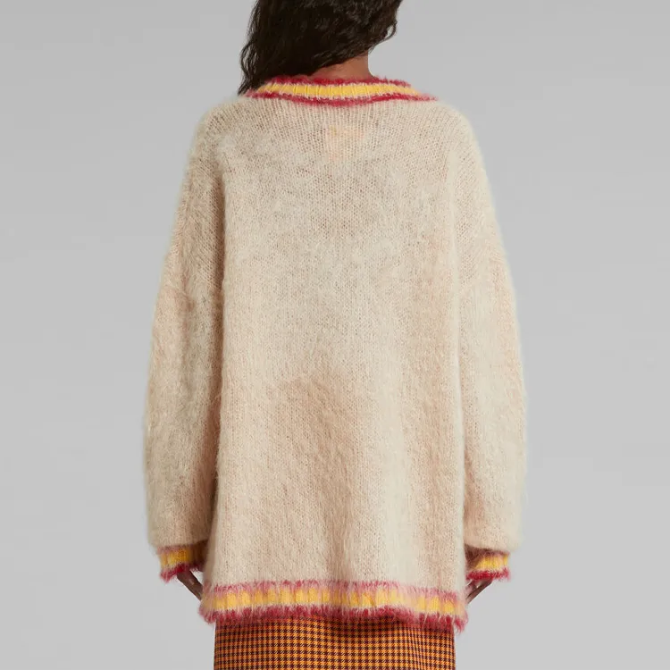 MARNI V-Neck Knit Jumper-4