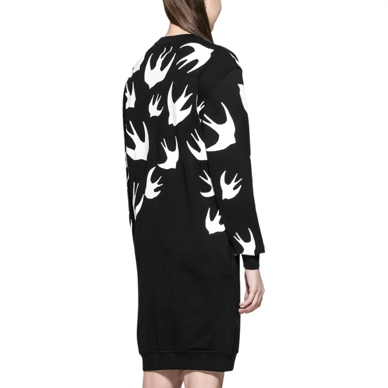 McQ Alexander McQueen Dress Women's Black-4