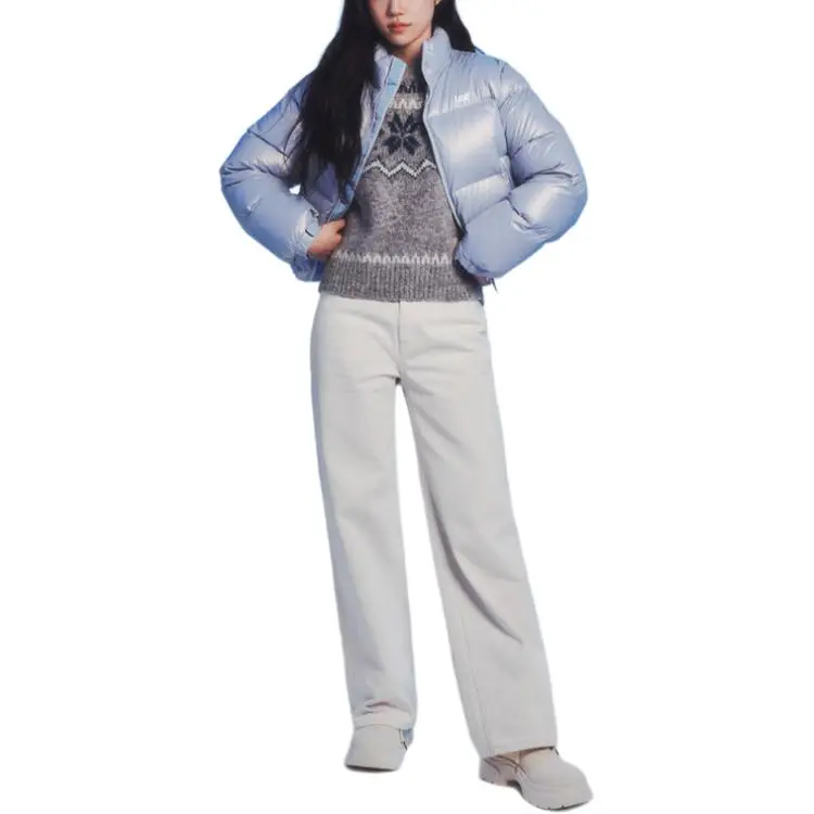 Lee Down Jacket Women's Light Blue-3