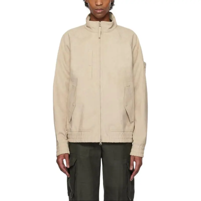 STONE ISLAND Logo Patch Zipped Jacket-2
