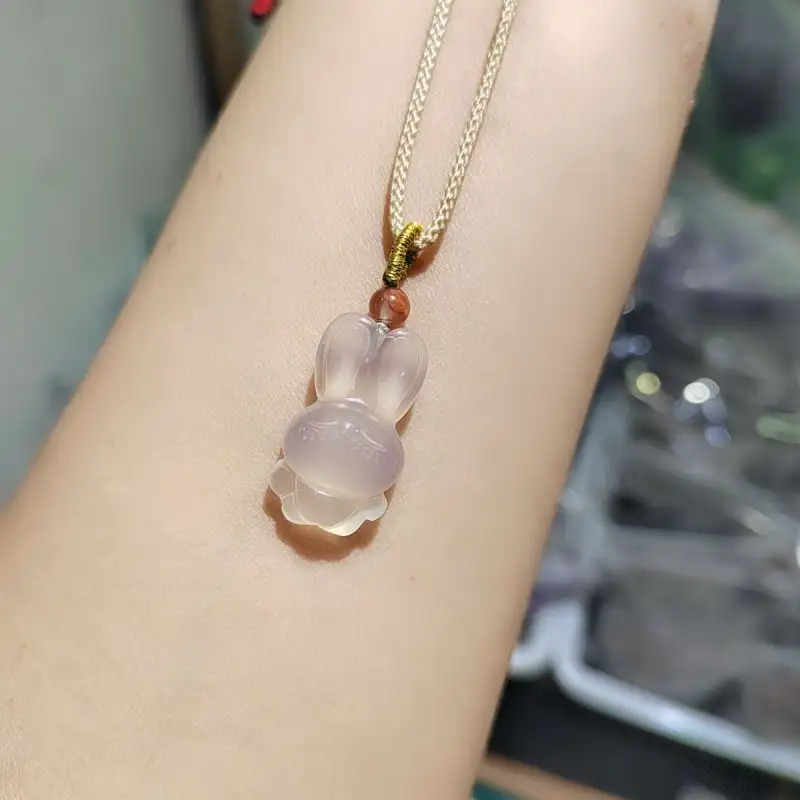 Gifts Chalcedony Necklaces Unisex-5