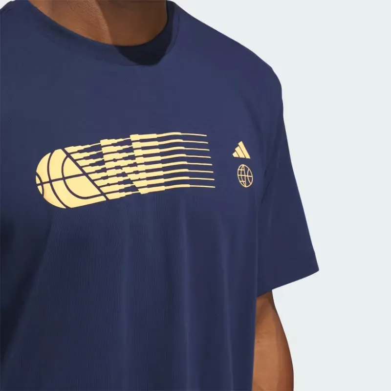 Adidas Worldwide Hoops City Graphic Tee-4