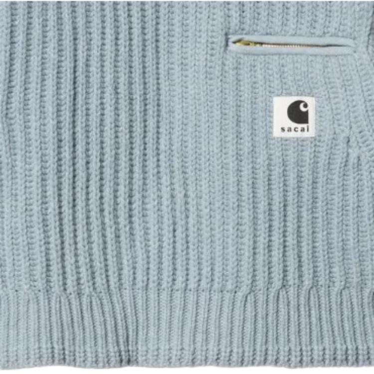 トップス sacai Carhartt WIP Knit Pullover Detroit サカイ - sacai | Carhartt WIP Knit Pullover Detroit-Light