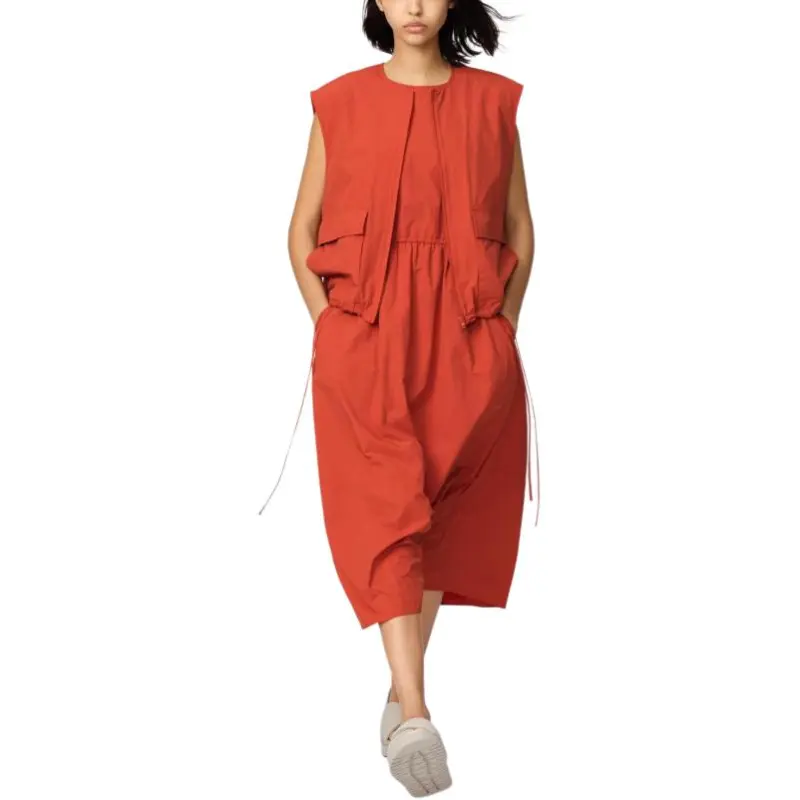 UNIQLO x Clare Waight Keller C Collection SS25 Tank Top Women's Orange-1