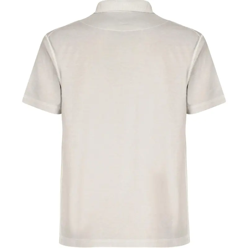 STONE ISLAND Logo Patch Short Sleeved Polo Shirt-1