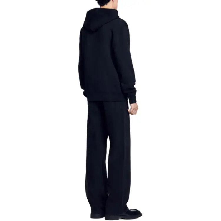 Sandro Logo embroidered Hoodie-2