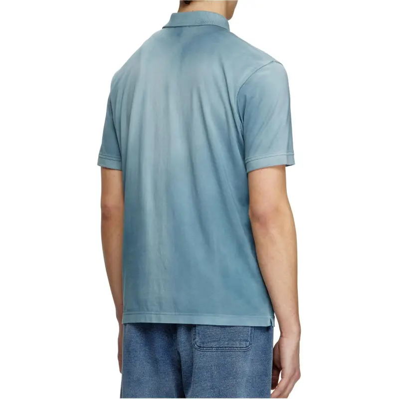 DIESEL T Rejust R3 Logo Embroidery Jersey Polo Shirt-3